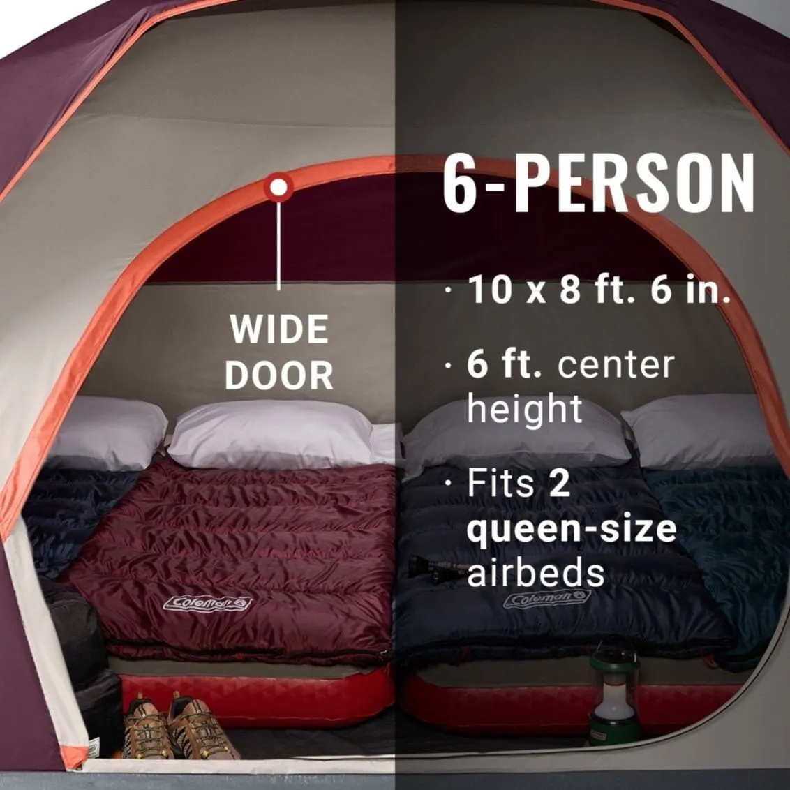 6-Person Skydome Camping Tent