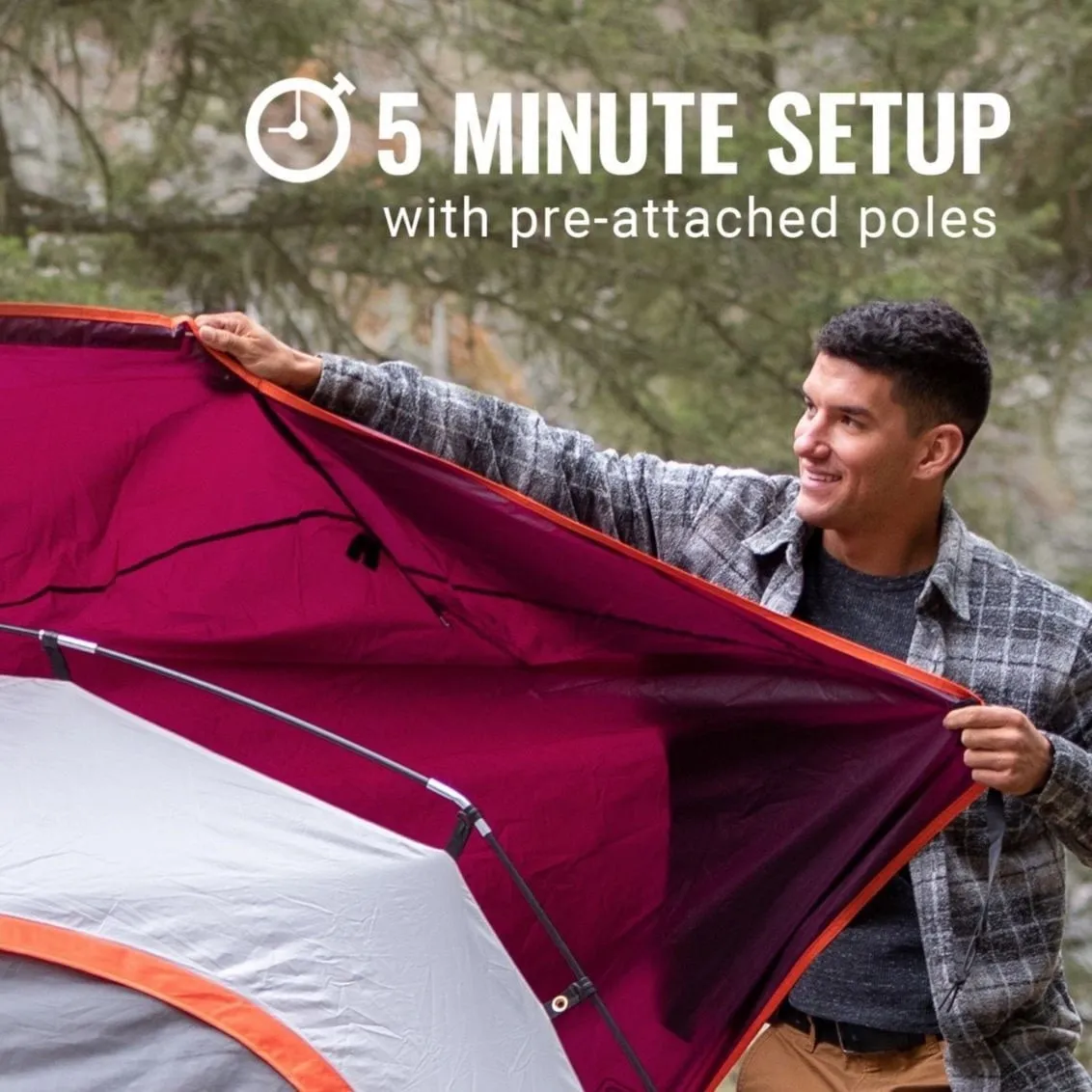 6-Person Skydome Camping Tent