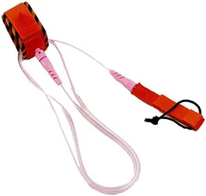 7MM Surfboard Elastic SUP Leash Four Size Leg Rope Surfboard Leash with Adjustable Thigh Ankle Cuff(6ft)