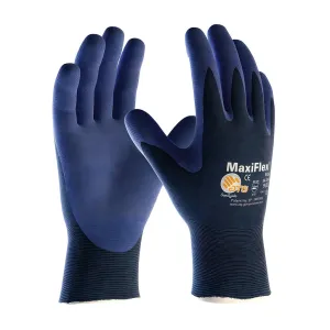 ATG 34-274/M Ultra Light Weight Seamless Knit Nylon Glove with Nitrile Coated MicroFoam Grip on Palm & Fingers