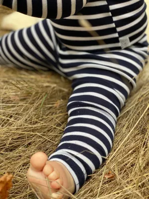 Baby Thermal Bottoms - Stripes