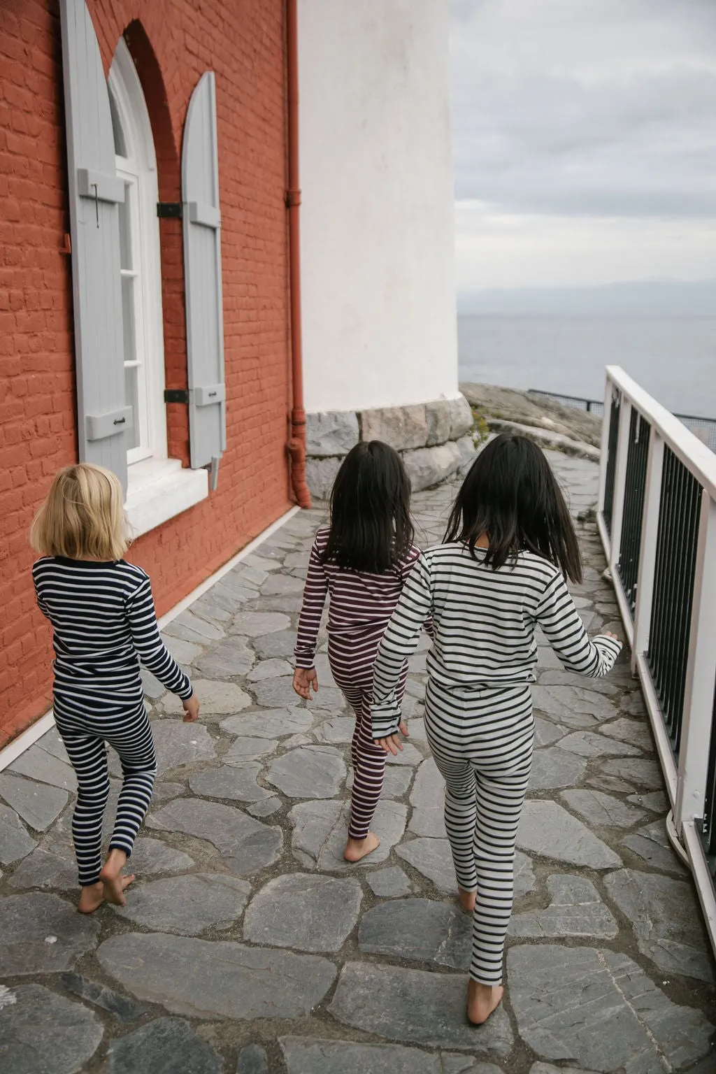 Baby Thermal Bottoms - Stripes