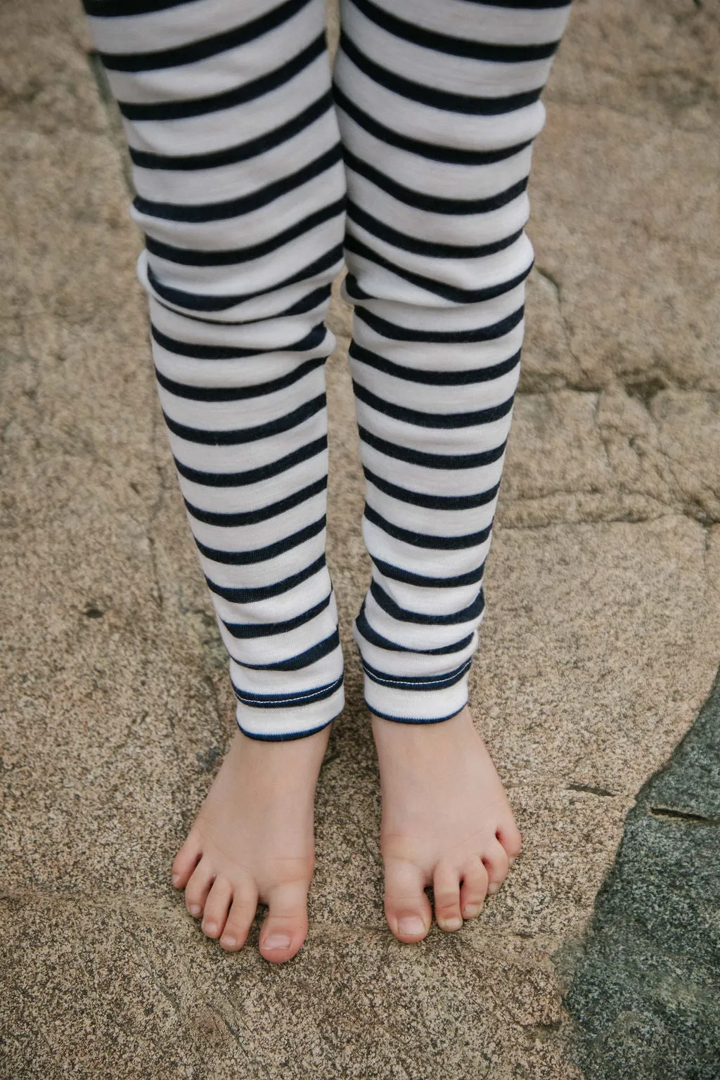 Baby Thermal Bottoms - Stripes
