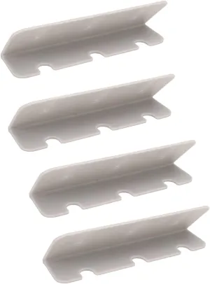 Boat Seat Hook, 4Pcs PVC Inflatable Boat Seat Hook Clip Bracket Kayak Rowing Boat Accessories for Inflatable Rubber Dinghy Raft Yacht