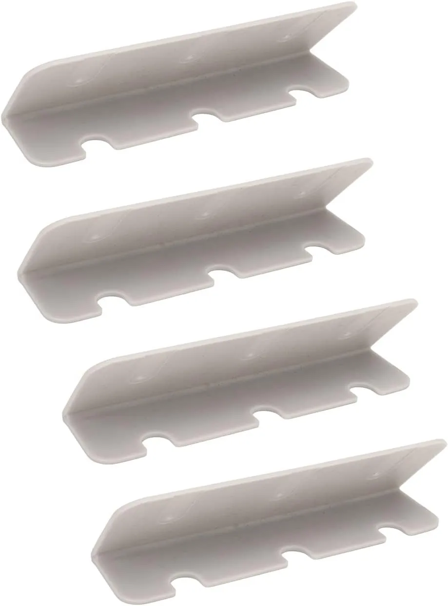 Boat Seat Hook, 4Pcs PVC Inflatable Boat Seat Hook Clip Bracket Kayak Rowing Boat Accessories for Inflatable Rubber Dinghy Raft Yacht