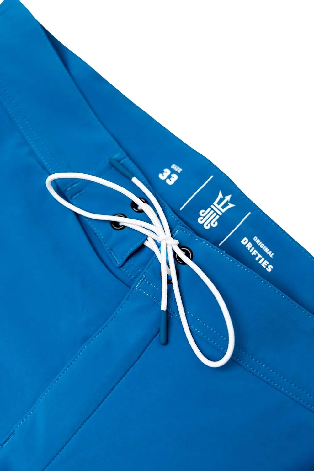 DRIFTLINE Wetsuit-Lined Boardshorts - Mens Swim Trunks with Neoprene Liner 2-in-1  Quick-Dry, Surf-Ready Fit, DWR Shell