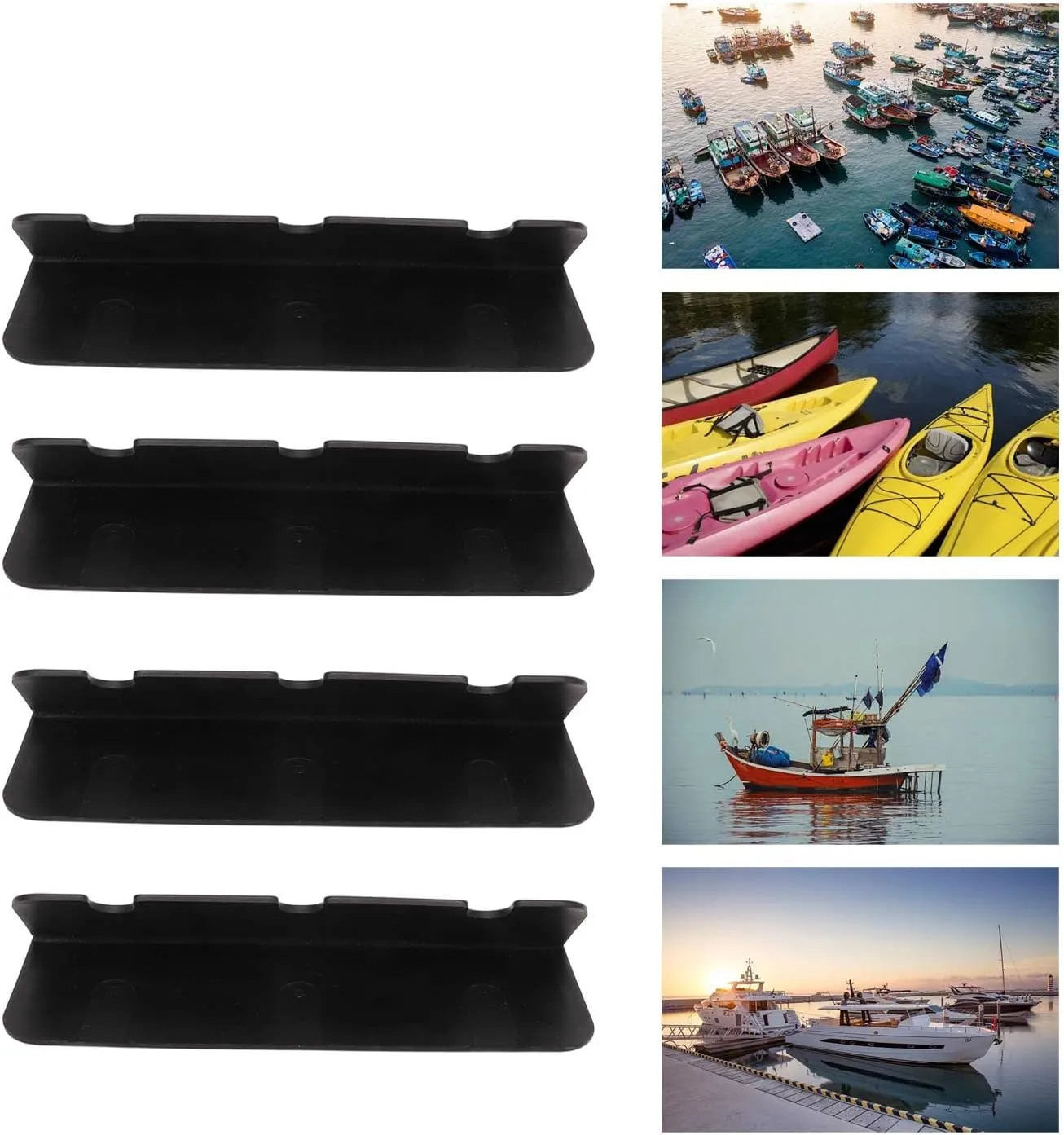 Kayak Seat, Kayak Replacement Parts PVC Lightweight Strong, Kayak Seat Clips for Inflatable Rubber Boat Kayak River Raft Yacht Canoe Fishing Boat