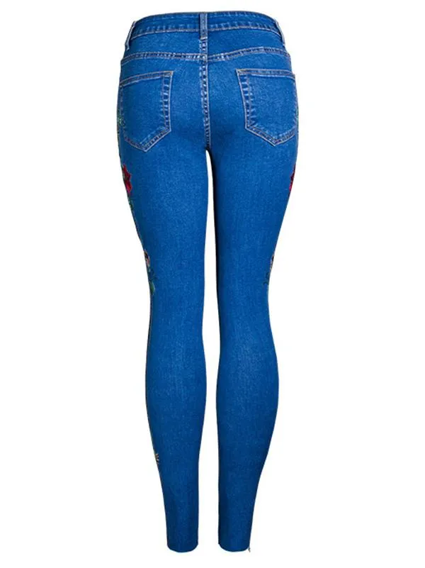 Marvelous Elastic Jeans Pants Bottoms