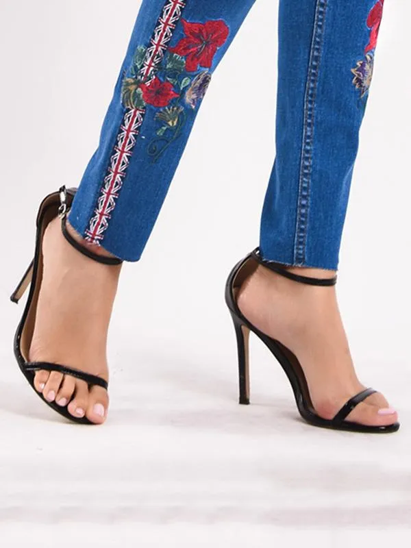 Marvelous Elastic Jeans Pants Bottoms
