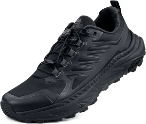 Men's Trail Running Shoes for Hiking Walking Cross Training Shoes with Arch Support Anti-Slip Lightweight Wide Width Sneakers