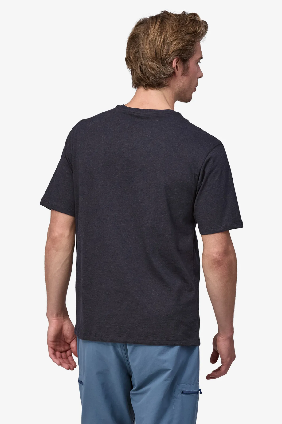 M's Daily Pocket Tee - Ink Black. 24