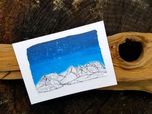 Orion over Torres del Paine Print | Patagonia Chile