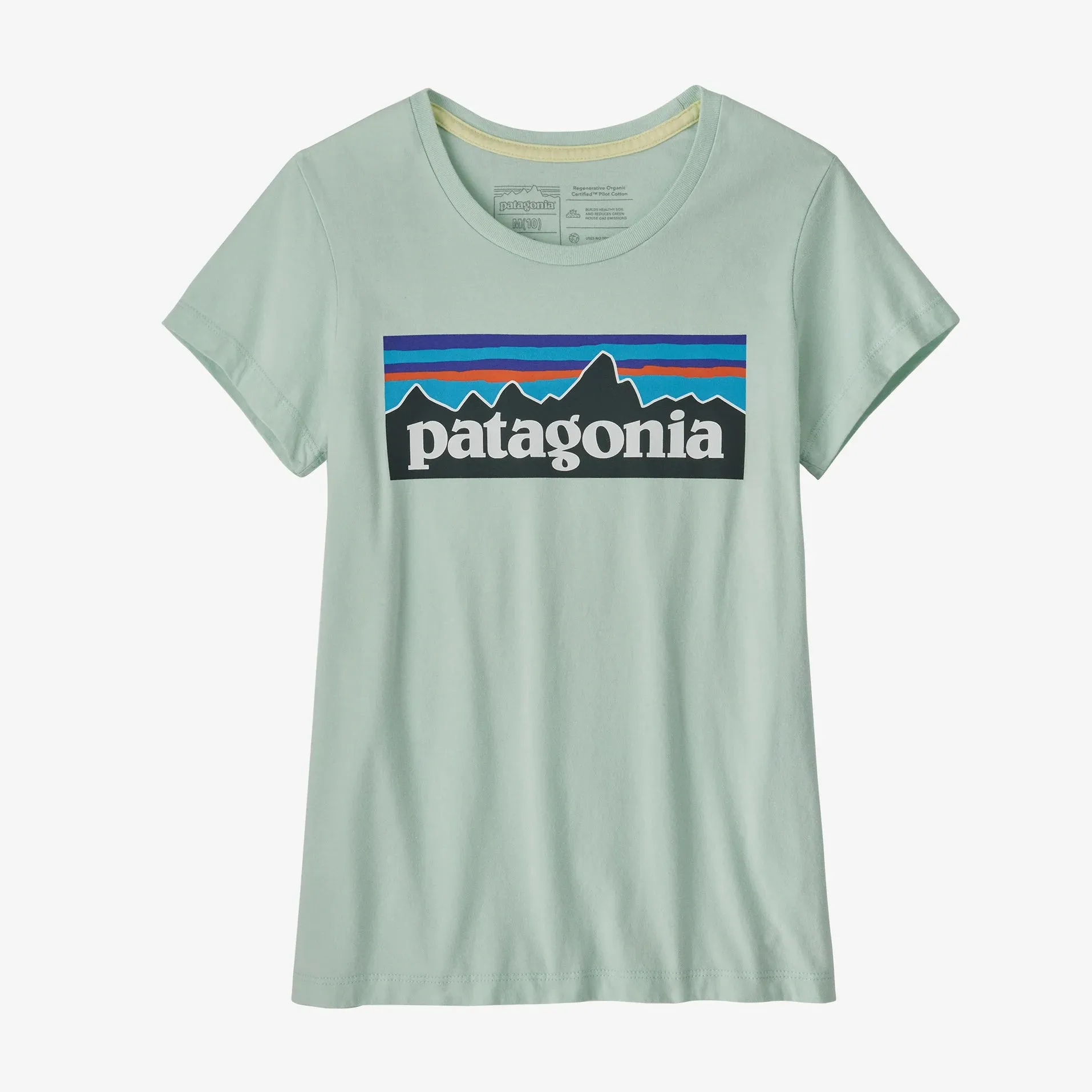 Patagonia Girl's Regenerative Organic Certified Cotton P-6 Logo T-Shirt
