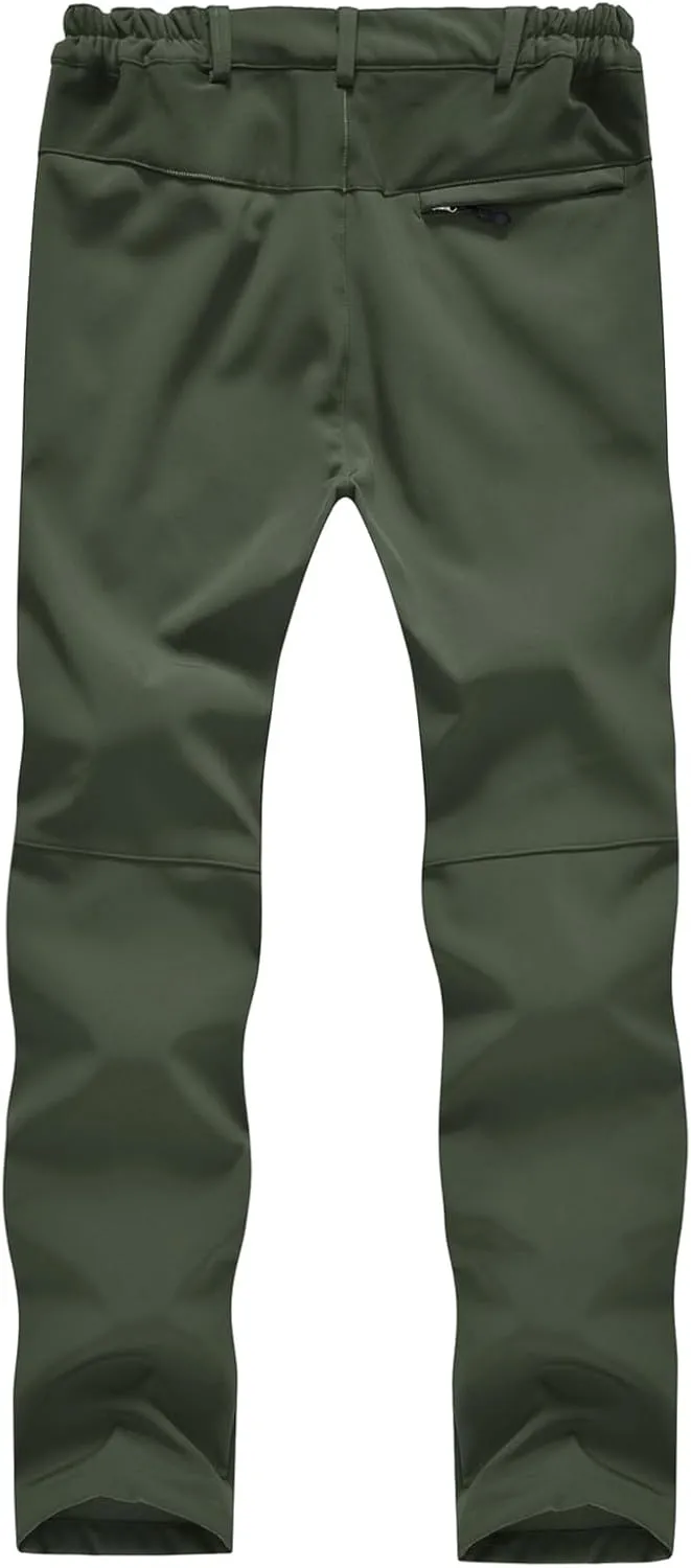Rdruko Women's Snow Pants Waterproof Insulated Fleece Thermal Ski Hiking Snowboard Pants