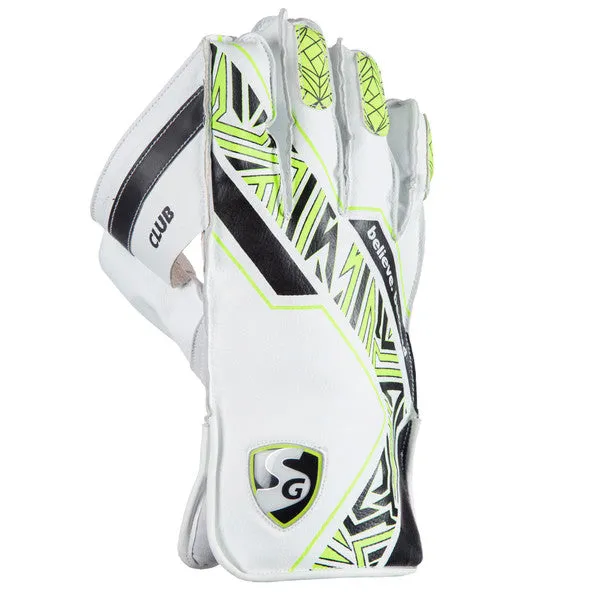 SG Club JUNIOR Wicket Keeping Gloves