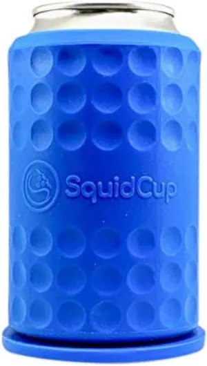 Sqoozie Non-Tipping Insulated Boat Can Holder (Island Blue, Standard) Portable, Magnetic & Suction for SUP's, Kayaks, RVs, ATV, Garage and More