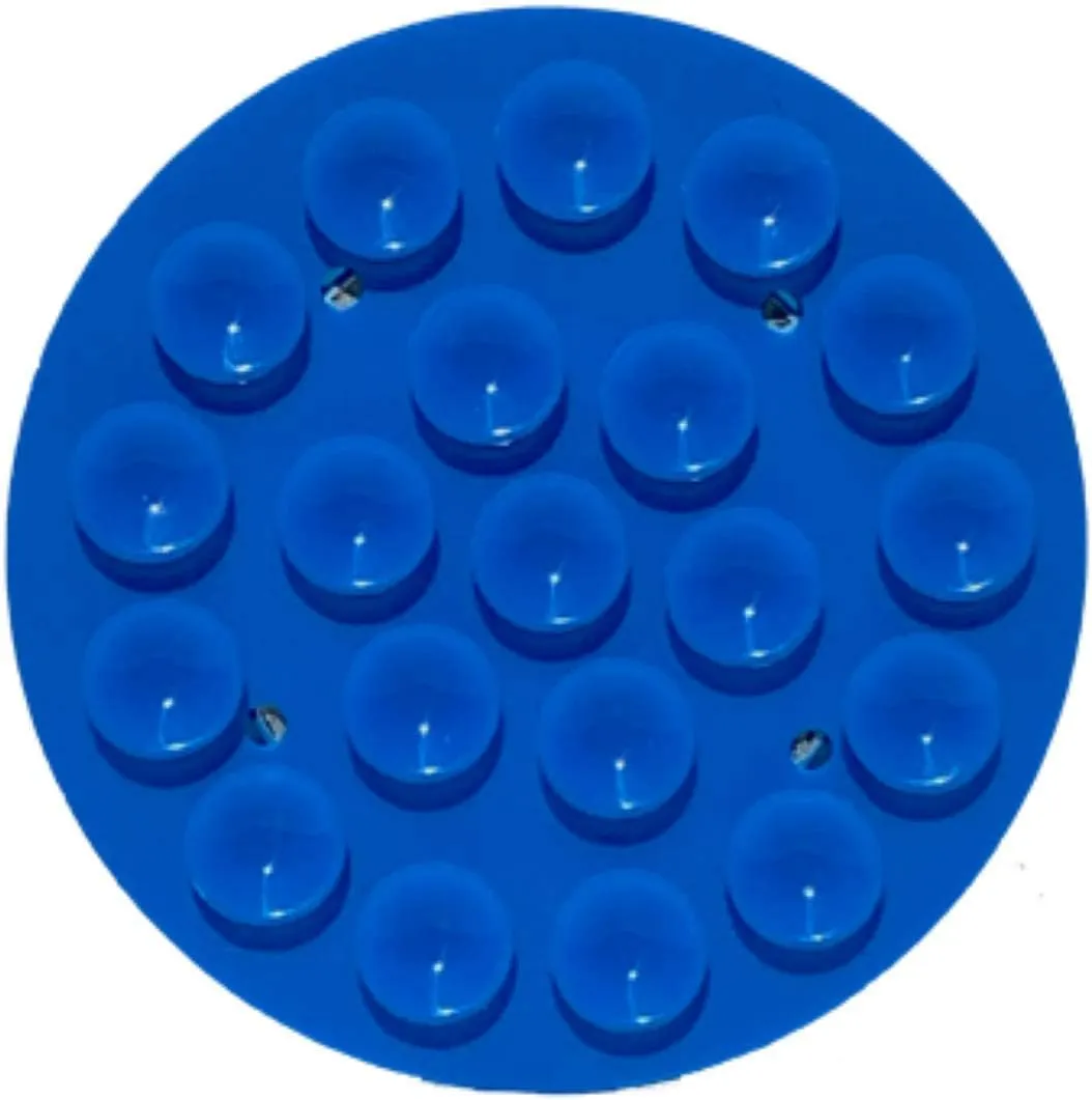 Sqoozie Non-Tipping Insulated Boat Can Holder (Island Blue, Standard) Portable, Magnetic & Suction for SUP's, Kayaks, RVs, ATV, Garage and More
