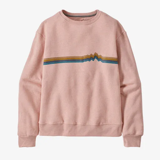 Women's Patagonia Ridge Rise Stripe Uprisal Crew Sweatshirt
