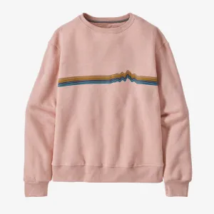 Women's Patagonia Ridge Rise Stripe Uprisal Crew Sweatshirt